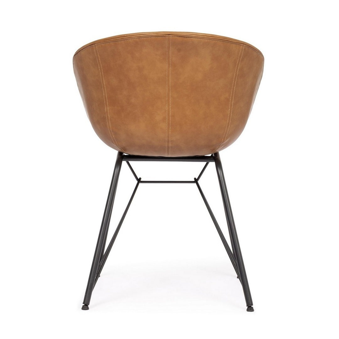 Scaun WARHOL BROWN VINTAGE PU