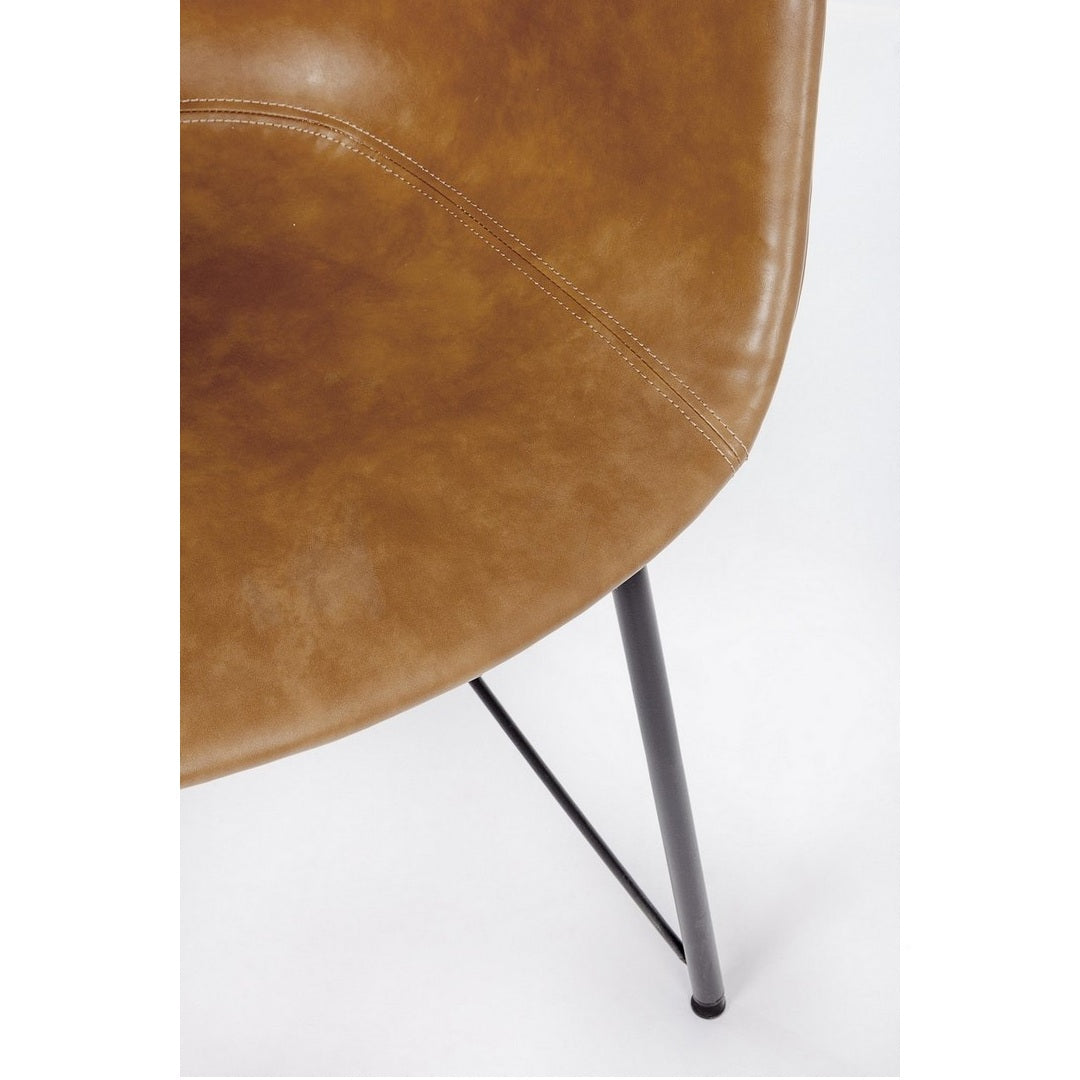 Scaun WARHOL BROWN VINTAGE PU