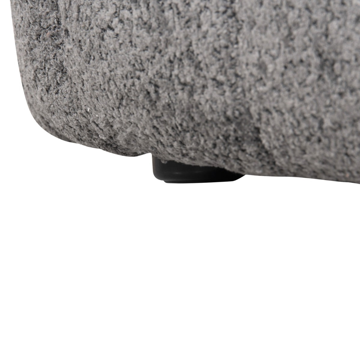 Canapea 2 locuri FORNER BOUCLE GREY 145 CM