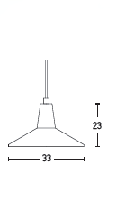 Lampa suspendata CLIPA