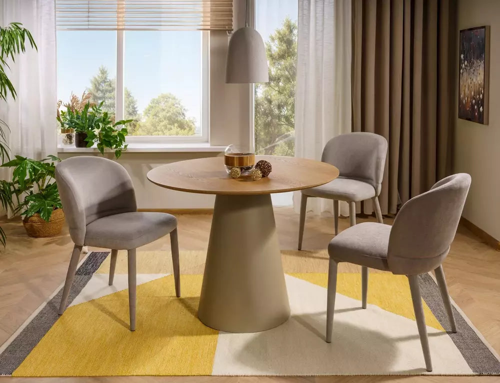 Masa HANA BEIGE LEG Ø120 CM