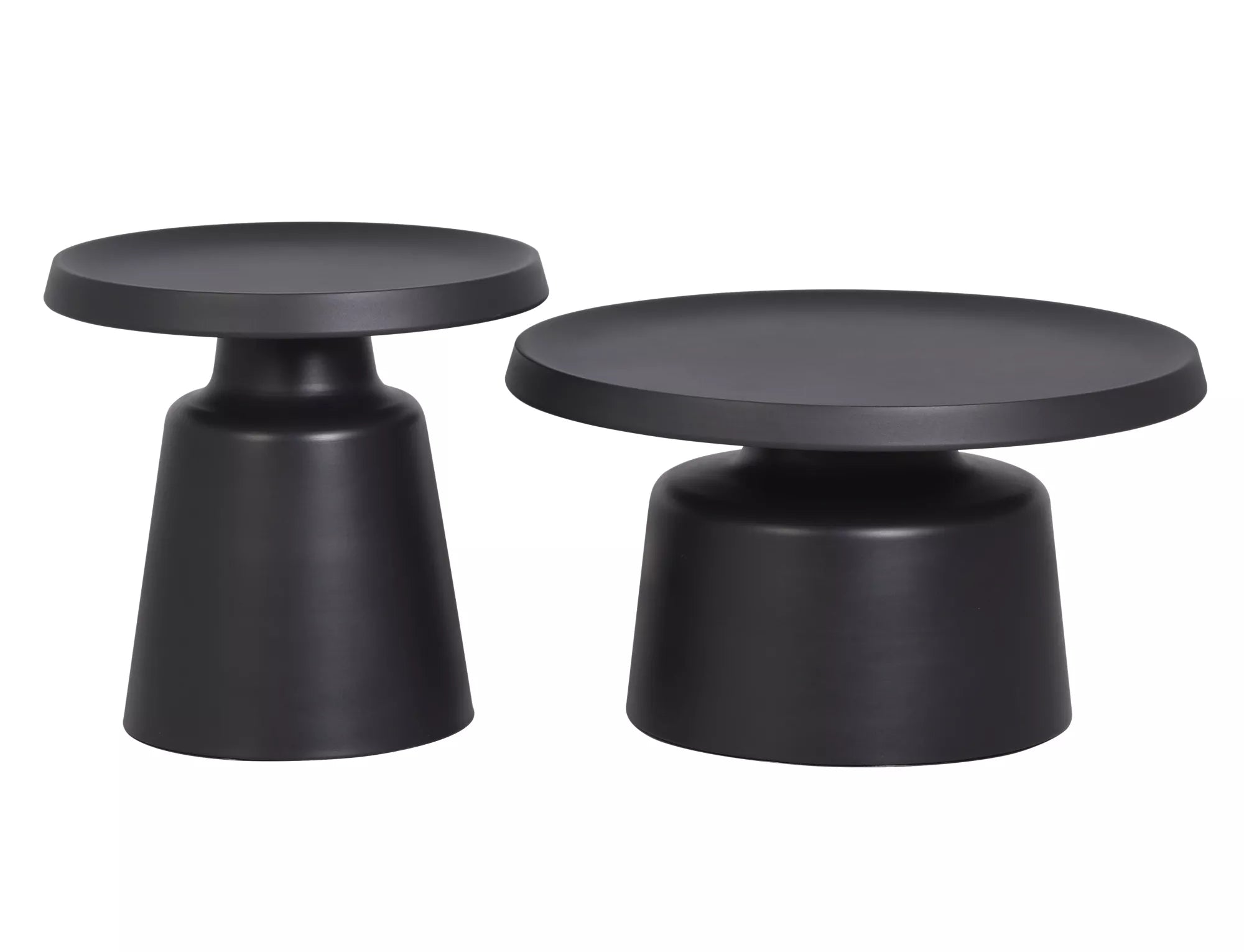 Set 2 masute de cafea PARELA Ø50/70 x 48/39 CM