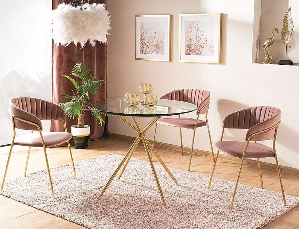 Masa ELEONORA GOLD Ø80 CM