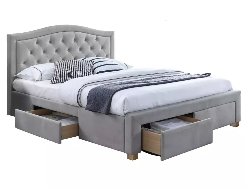 Pat ELVIRA LIGHT GREY 140/160 x 200 CM