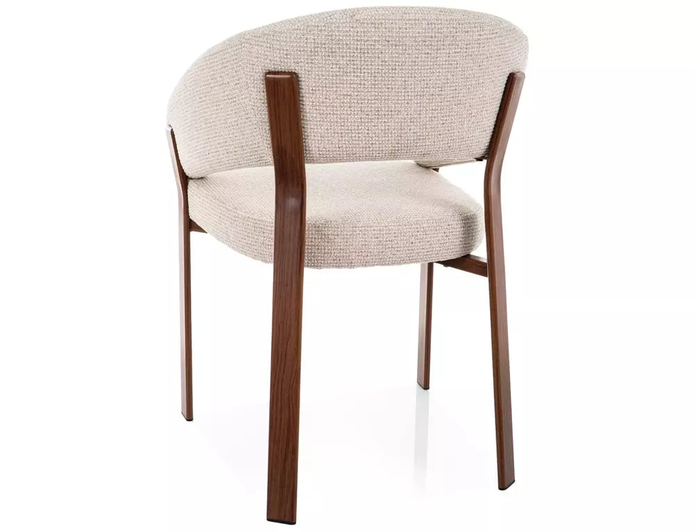 Scaun BELVORE WALNUT LEGS