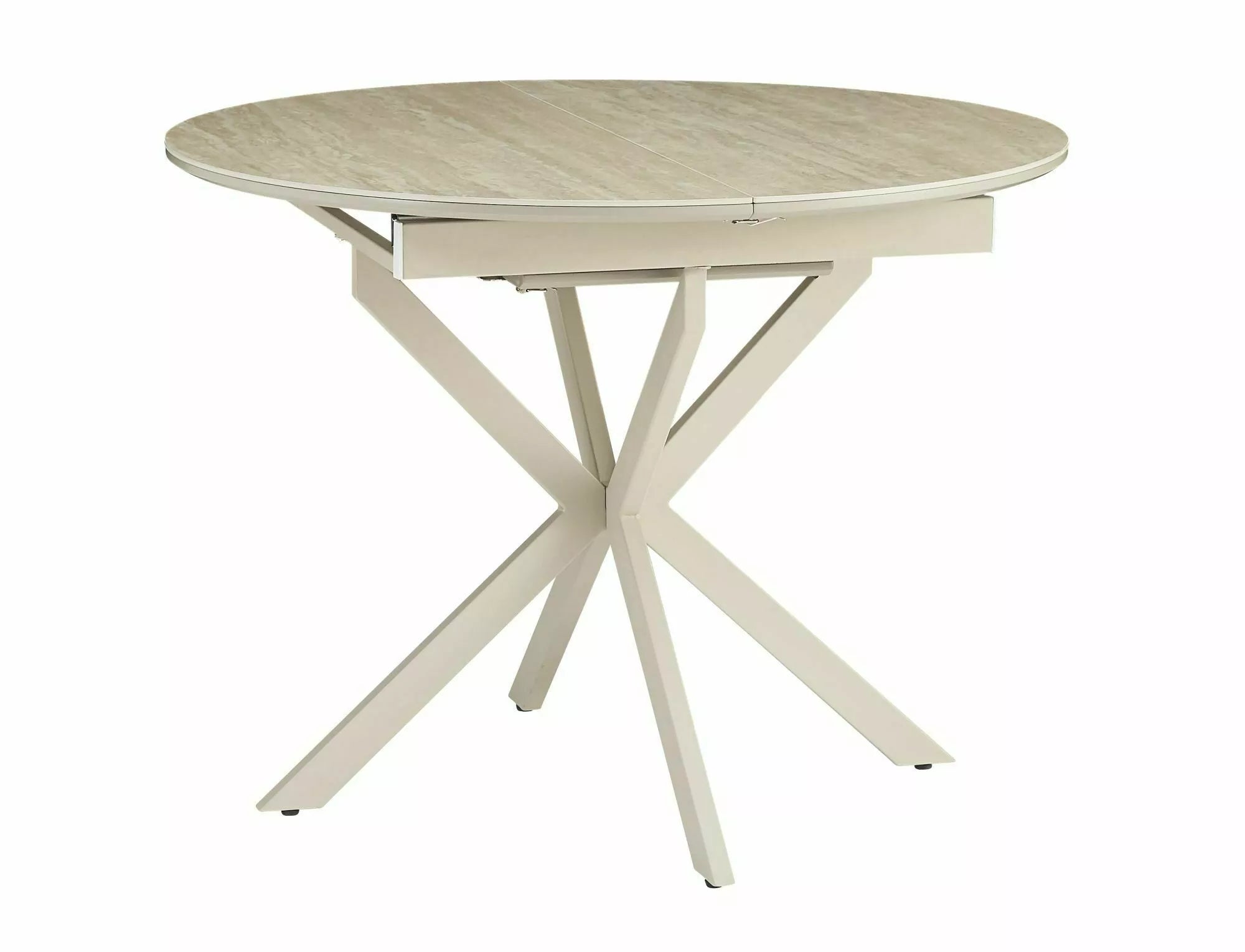 Masa extensibila GALANTY CERAMIC TRAVERTINE 100(135) x 100 CM