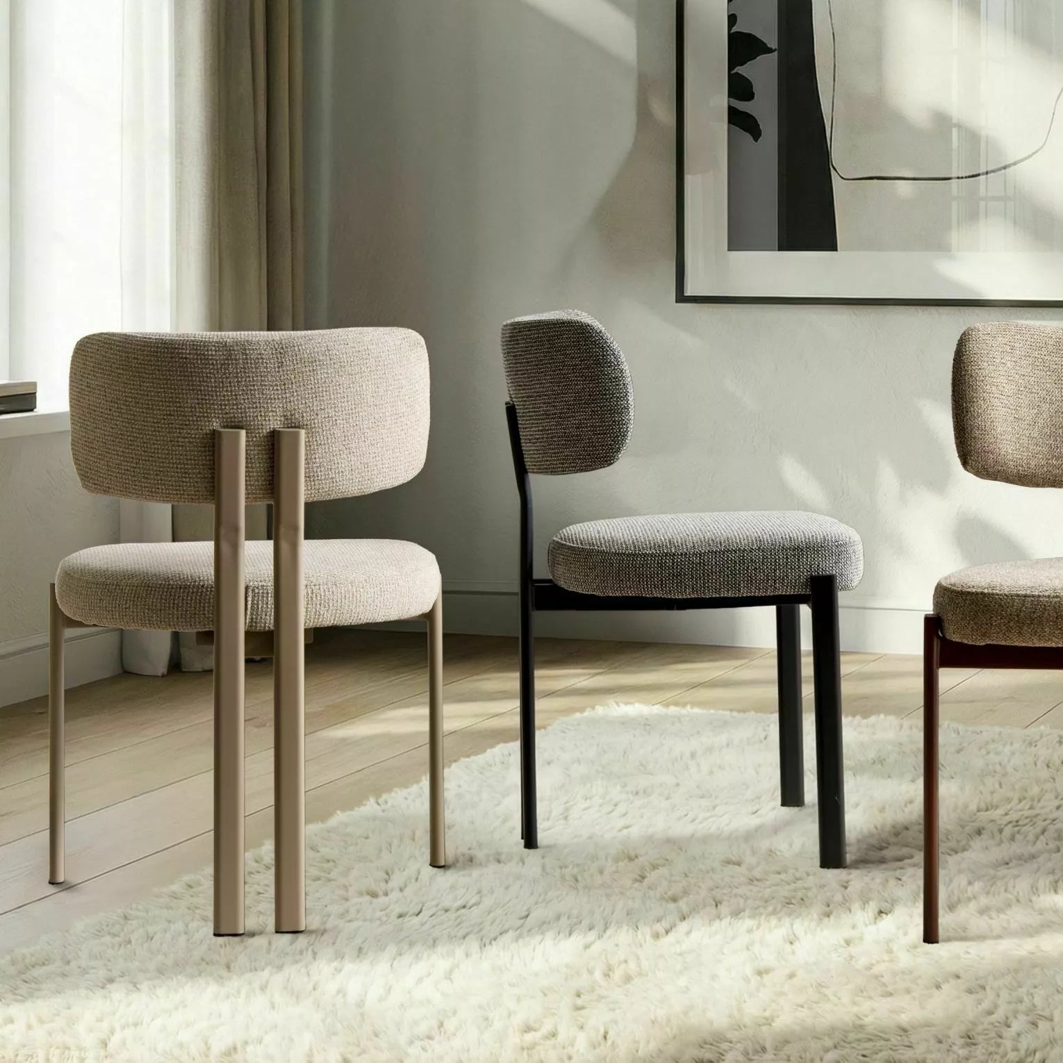 Scaun BELUR BEIGE LEGS