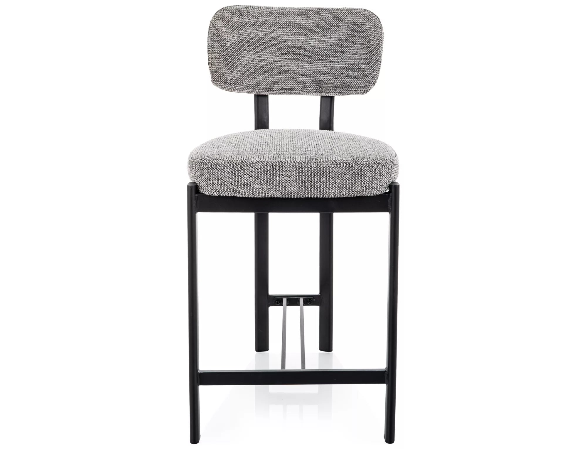 Scaun de bar BELUR BLACK LEGS H62 CM