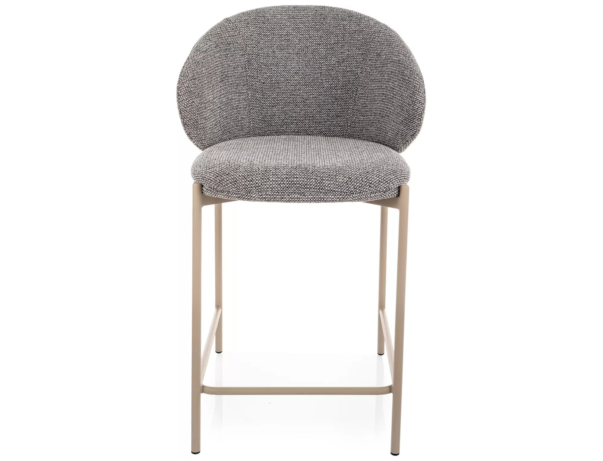 Scaun de bar FARGION BEIGE LEGS H61 CM