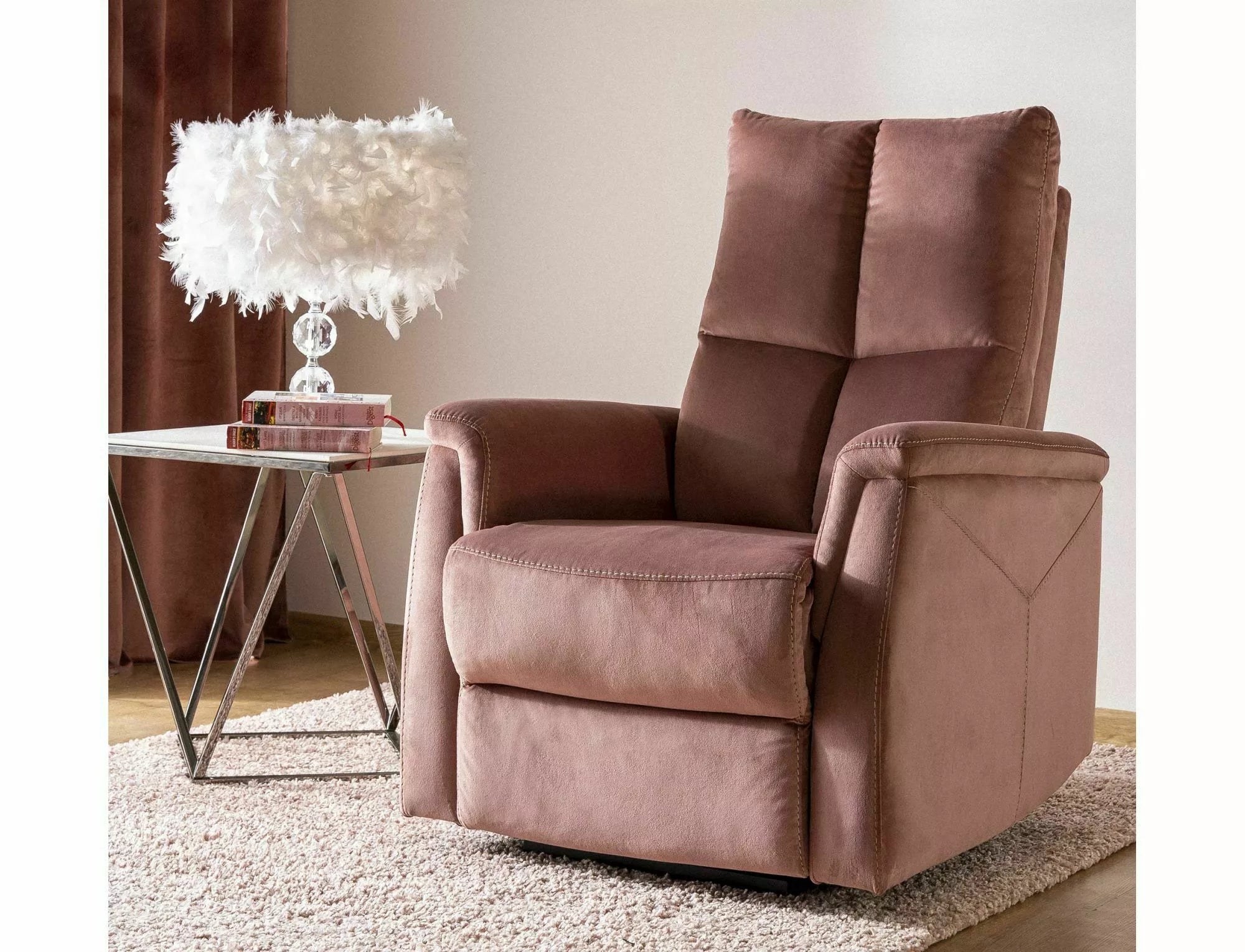 Fotoliu rabatabil NARA VELVET