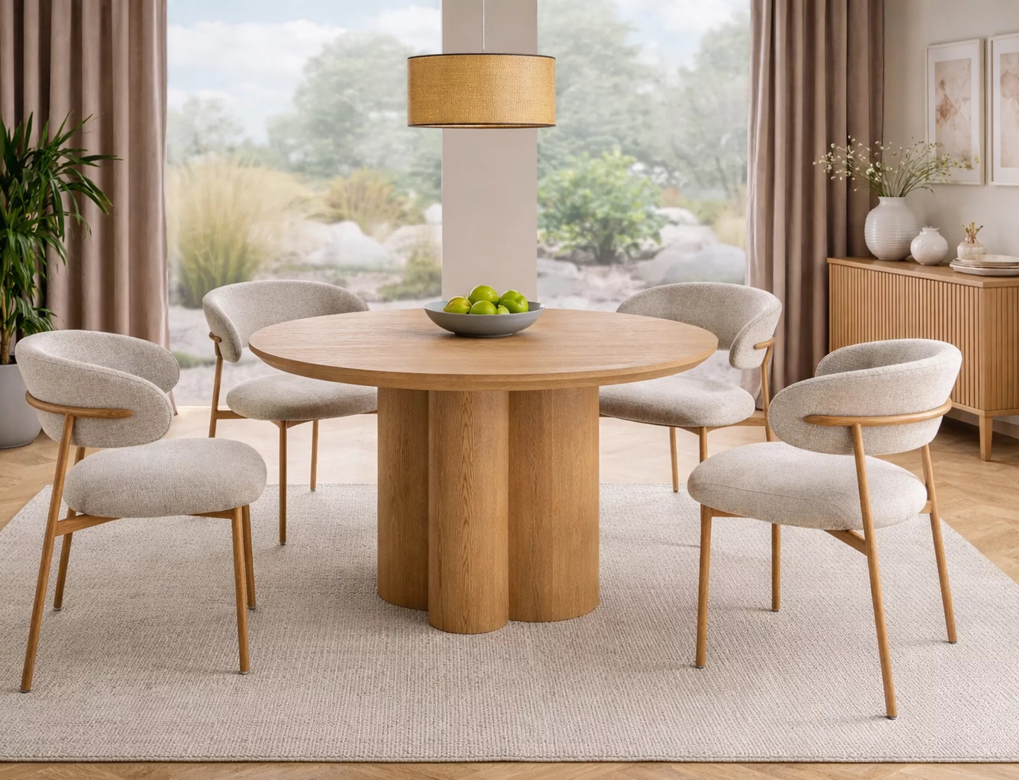 Masa HAVIS OAK Ø120 CM