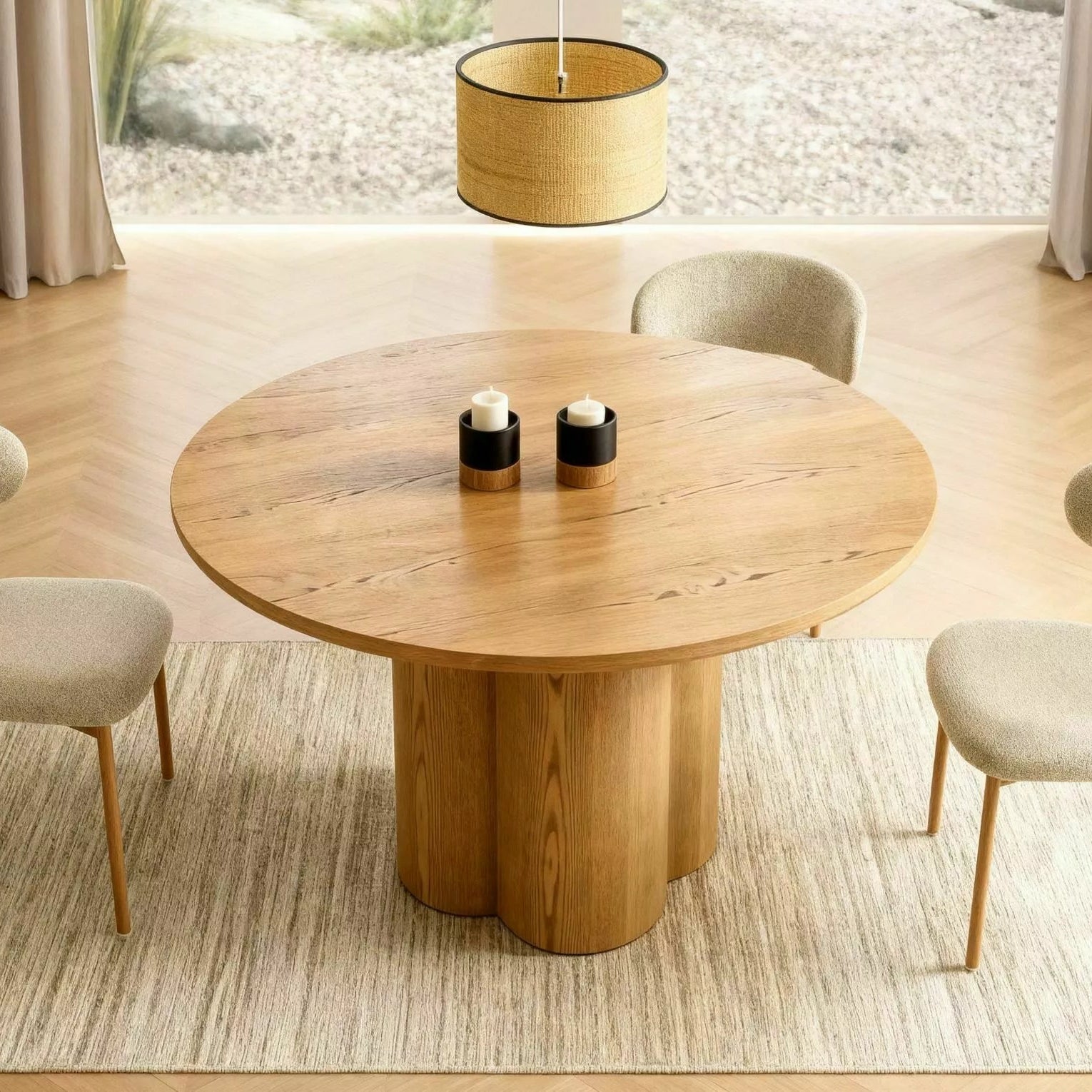 Masa HAVIS OAK Ø120 CM