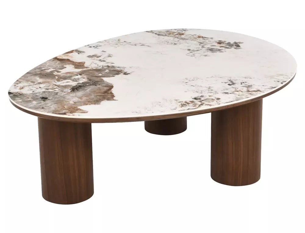Masuta de cafea TARDELO WALNUT 110 x 80 x 35 CM