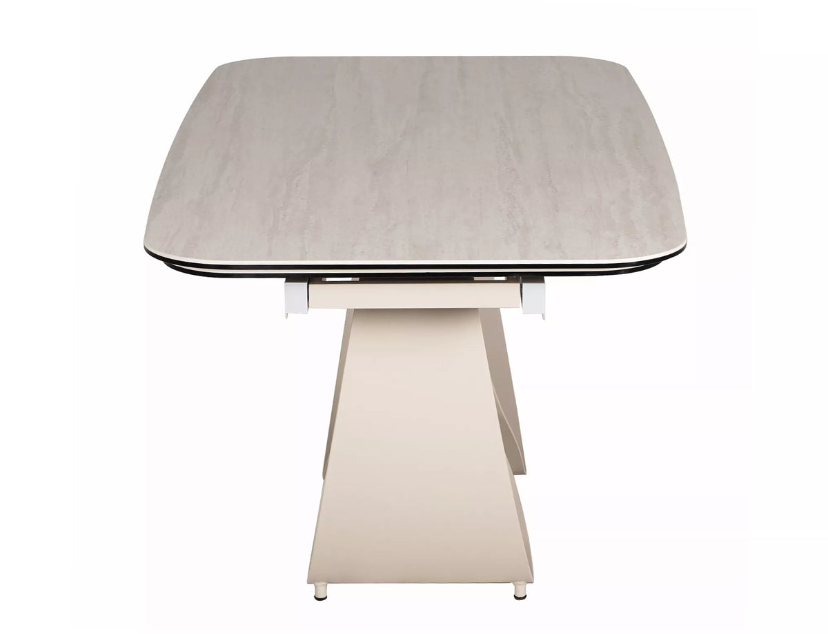 Masa extensibila DORNEY CERAMIC TRAVERTIN 160(236) x 95 CM