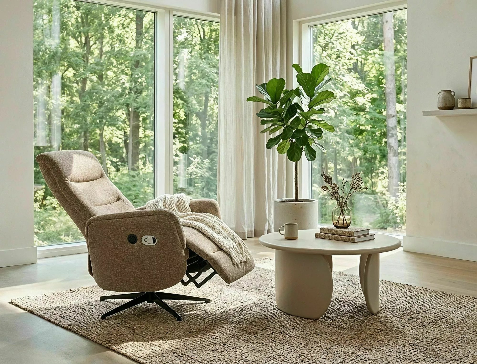 Masuta de cafea BRUXEN Ø80 x 35 CM