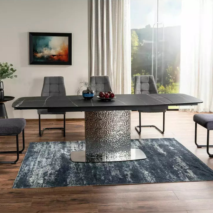 Masa extensibila ENLORA CERAMIC SAHARA NOIR 160(240) x 90 CM