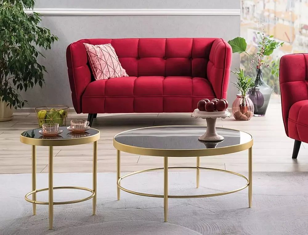 Canapea 2 locuri TOLEN VELVET 145 CM