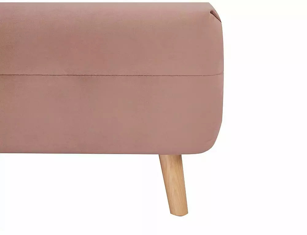 Fotoliu extensibil ROSAN VELVET