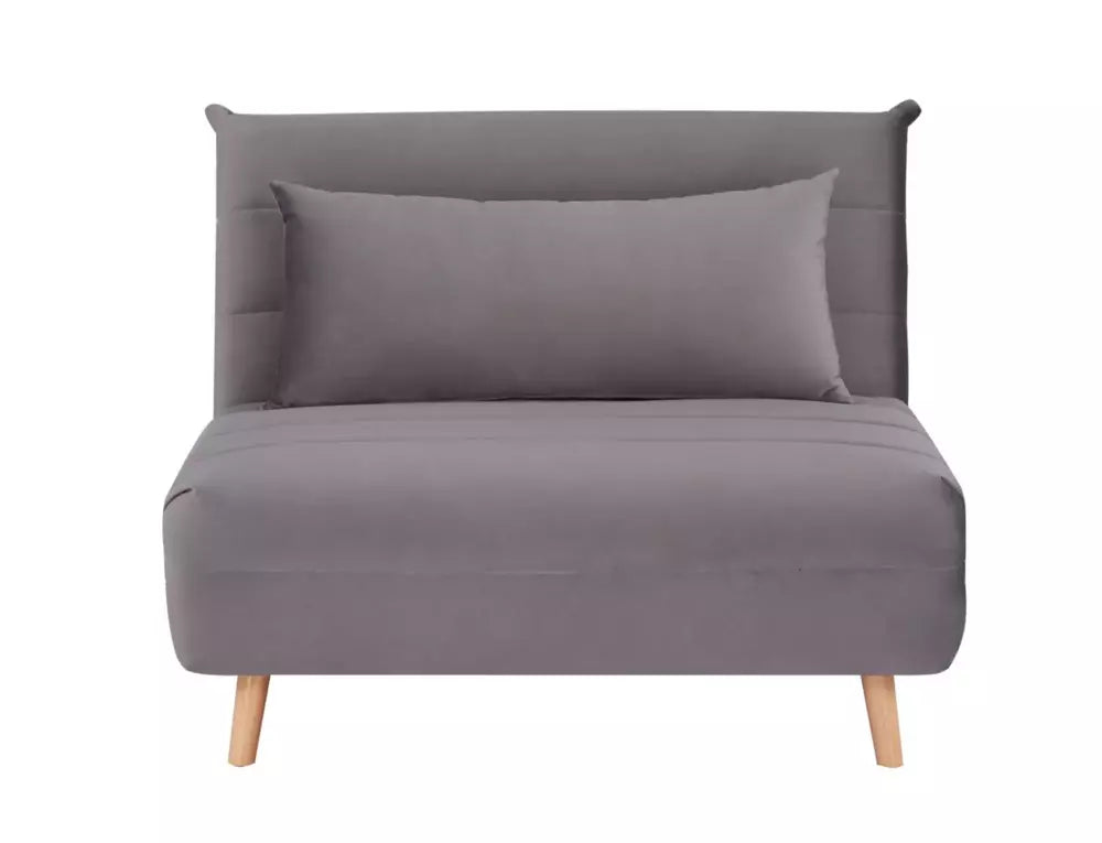 Fotoliu extensibil ROSAN VELVET