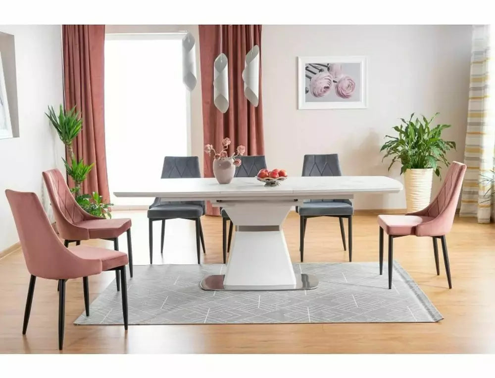 Masă extensibilă CERA WHITE 160(210) x 90 CM