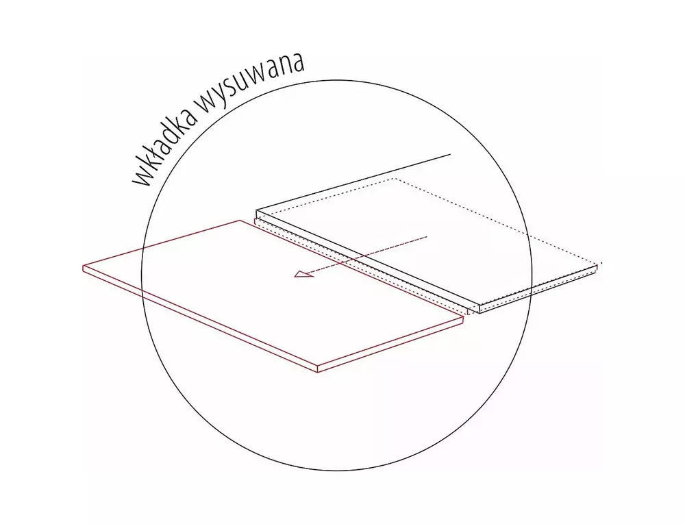 Masa extensibila LEXIA CERAMIC 160(240) x 90 CM
