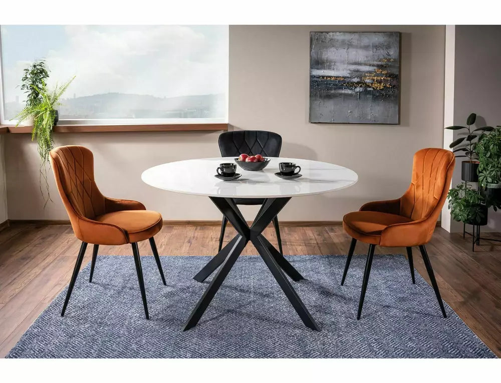 Masa GORTEN WHITE Ø120 CM