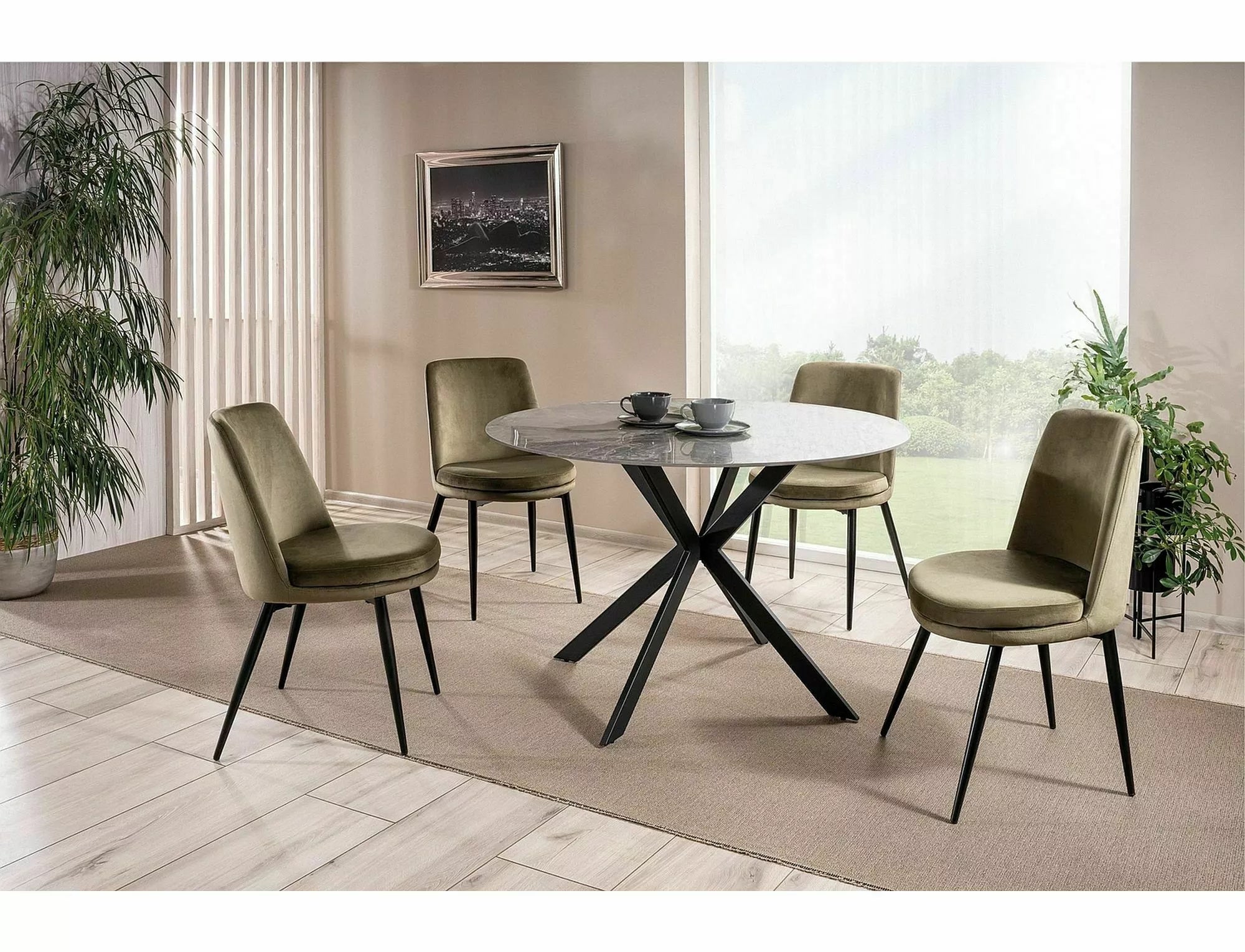 Masa GORTEN GREY Ø120 CM