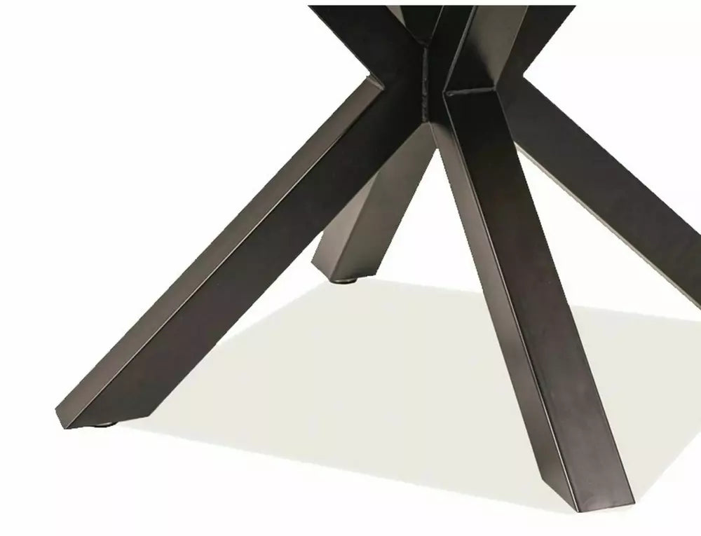 Masă RIME BLACK Ø120 CM