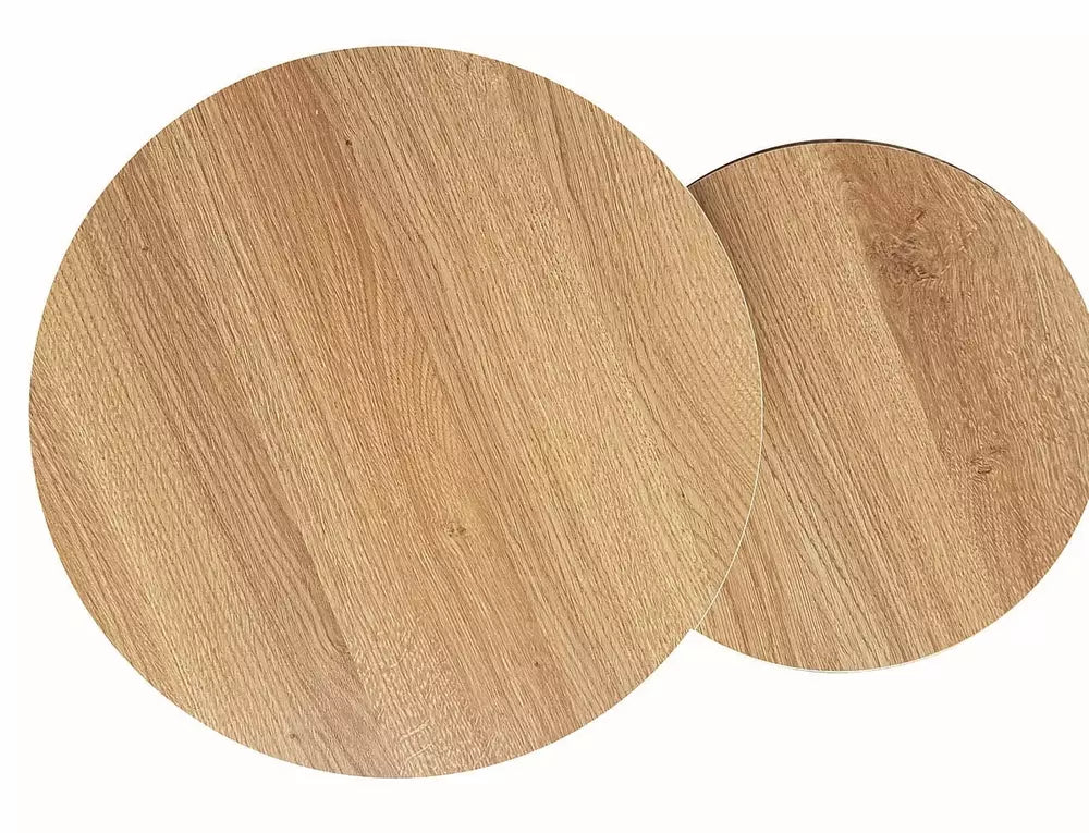 Set 2 masute de cafea ABISALY Ø80/48 CM