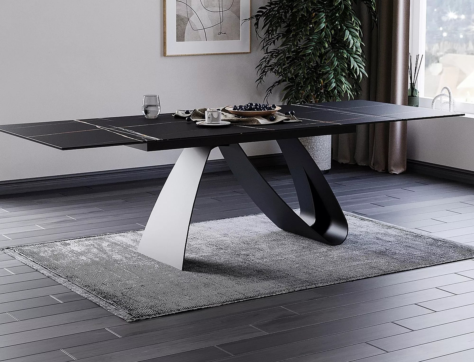 Masa extensibila BAYFEST CERAMIC 160(240) x 90 CM