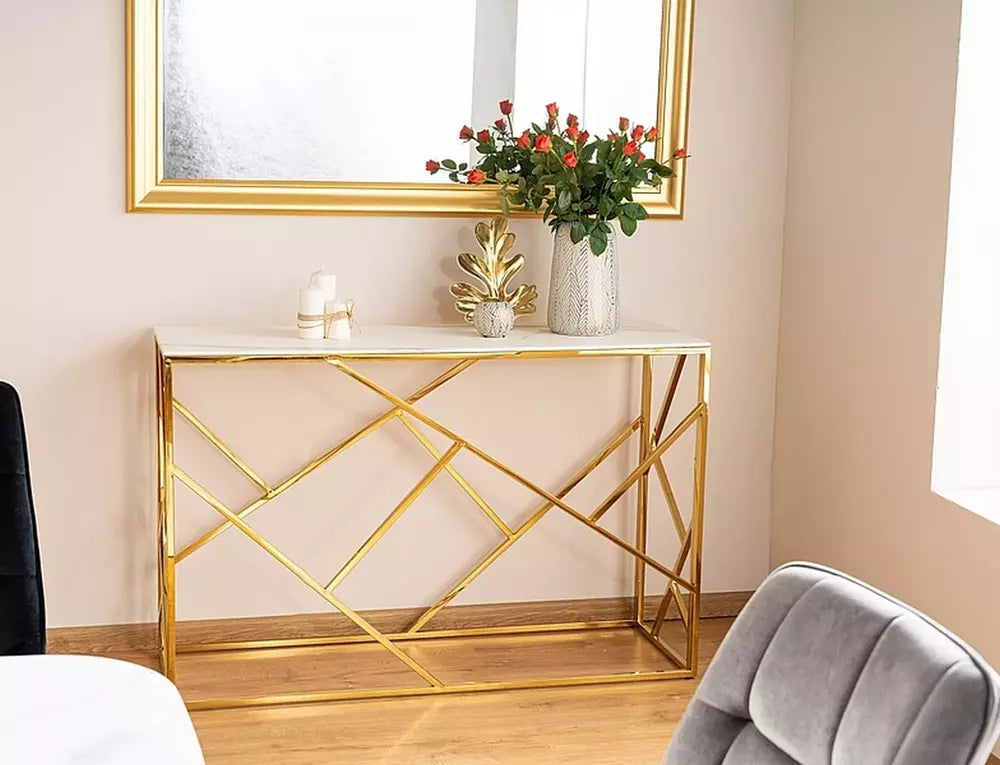 Consola TESORO GOLD 120 x 40 x 78 CM
