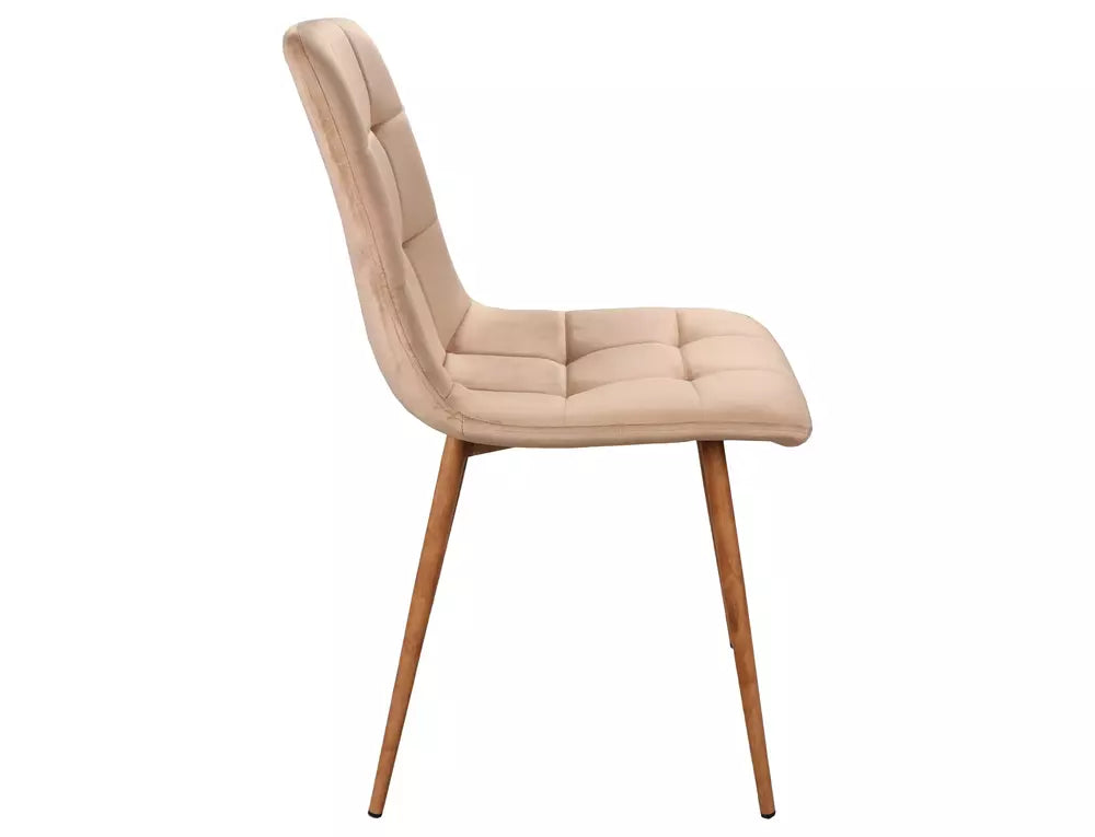 Scaun LAMA OAK-VELVET