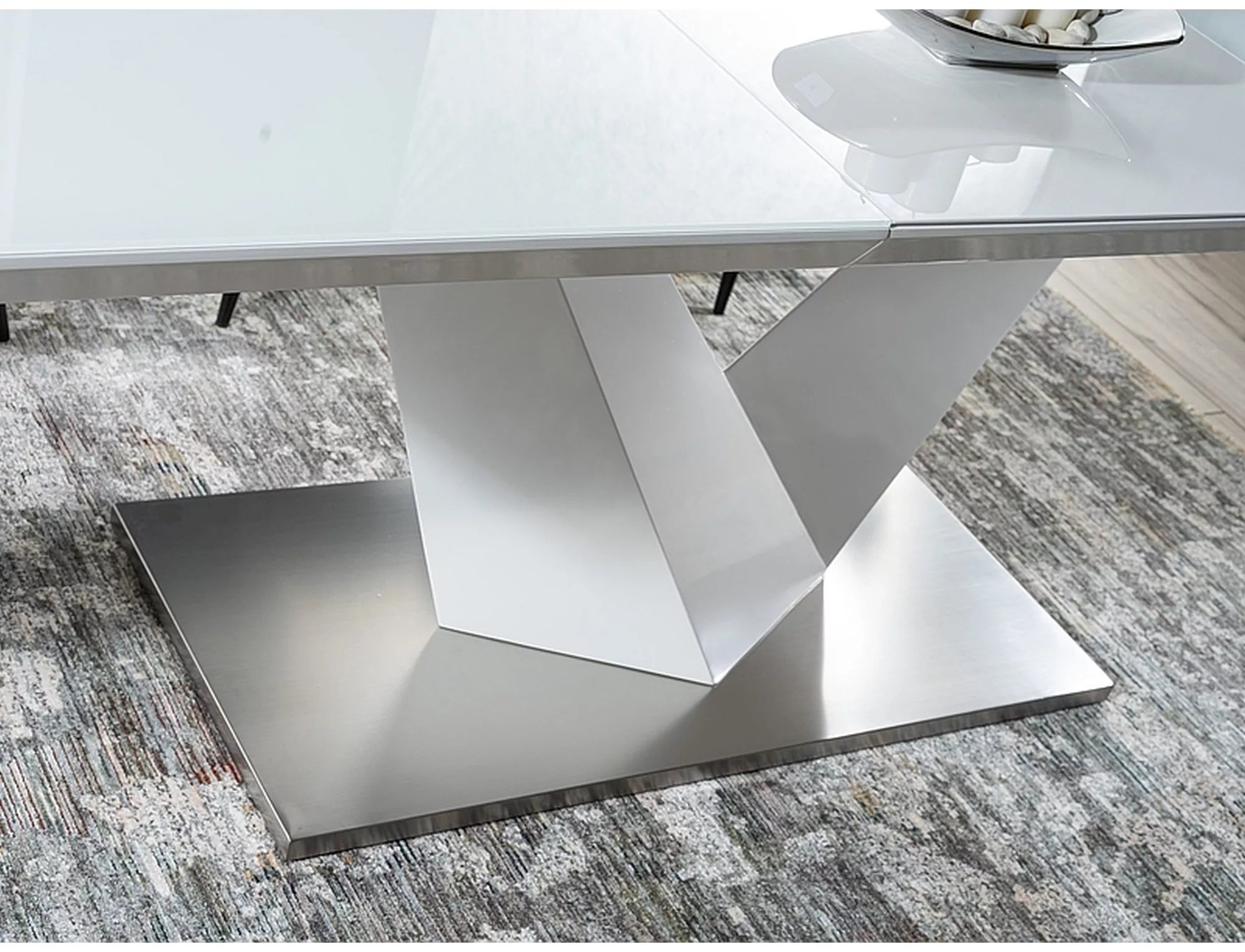 Masă extensibila LARS WHITE 160(220) x 90 CM