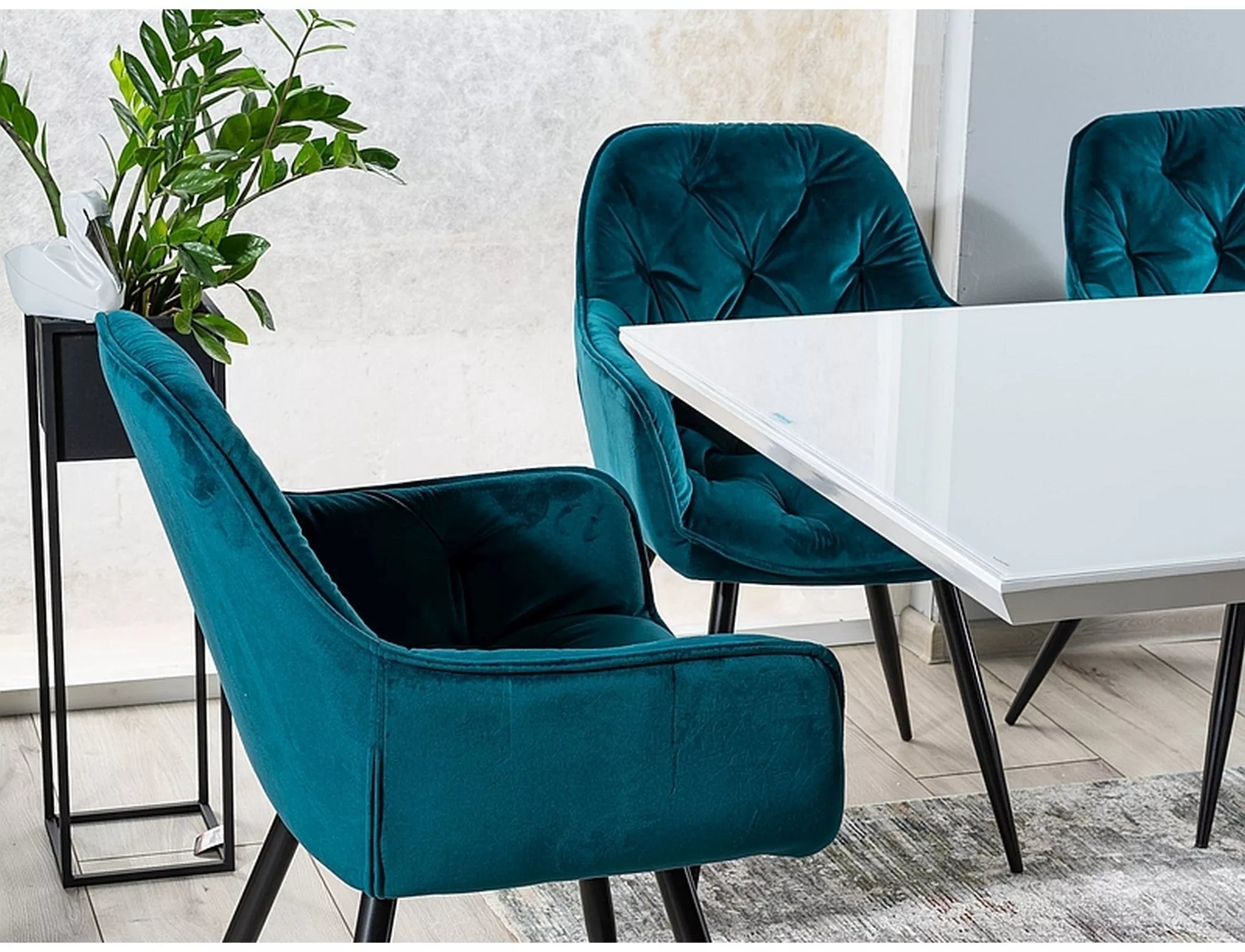 Masă extensibila LARS WHITE 160(220) x 90 CM