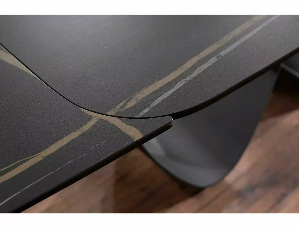 Masa extensibila DORNEY CERAMIC AZARIO BLACK 160(240) x 95 CM