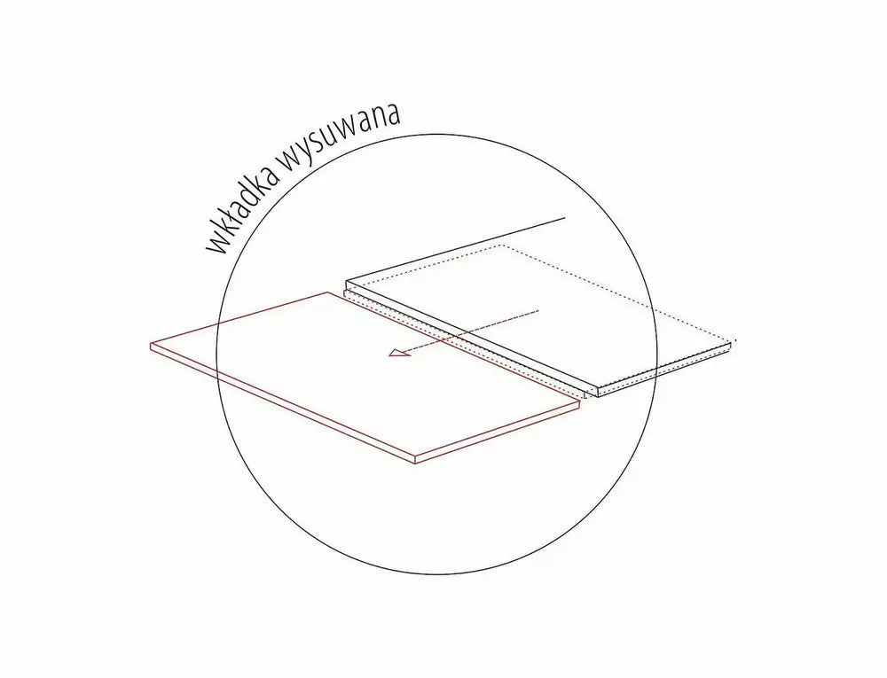 Masa extensibila DORNEY CERAMIC 160(240) x 95 CM