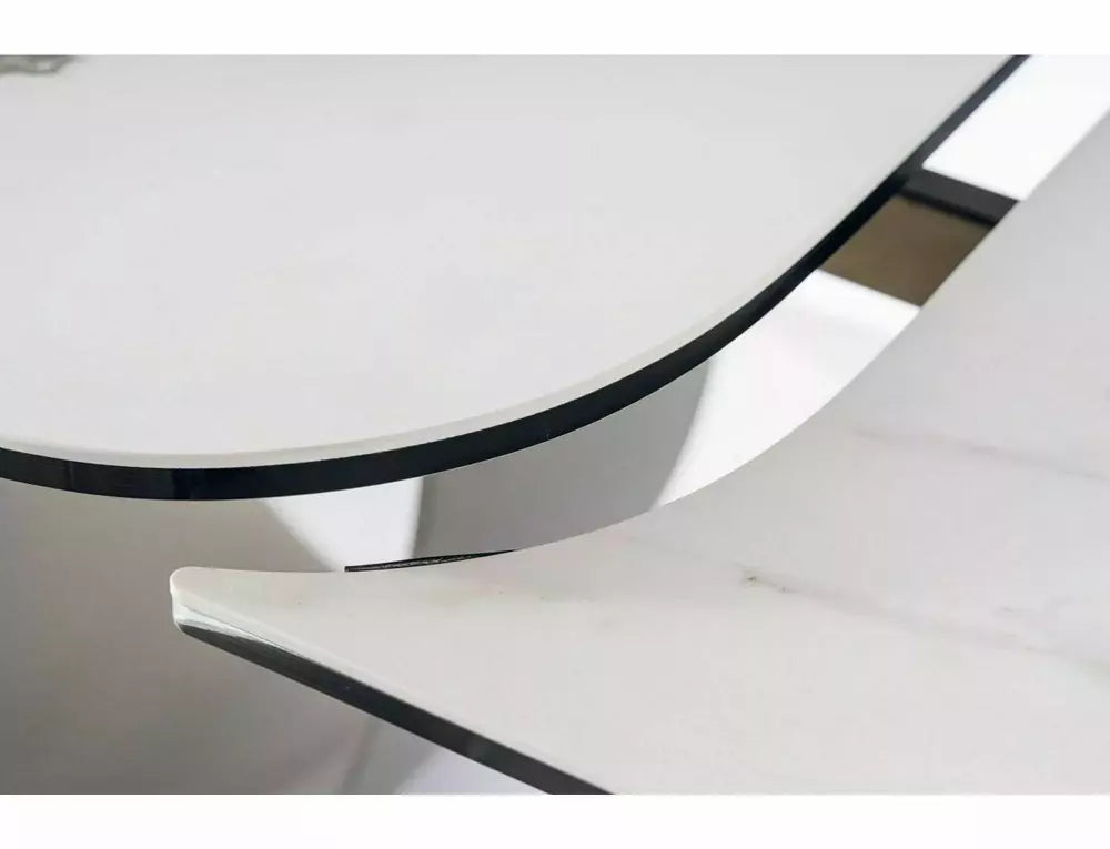 Masa extensibila DORNEY CERAMIC AMBER BIANCO 160(240) x 95 CM