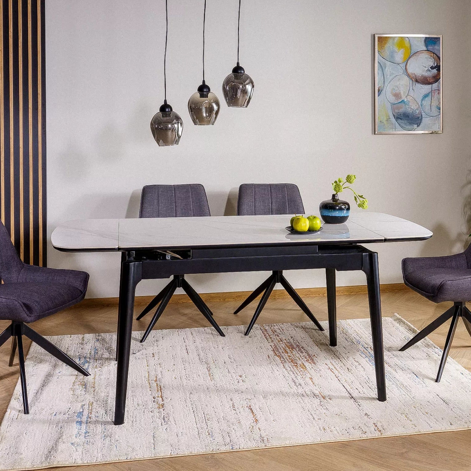 Masa extensibila SANTAS CERAMIC 120(180) x 80 CM