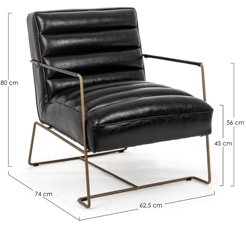 Fotoliu BRIANNA BLACK