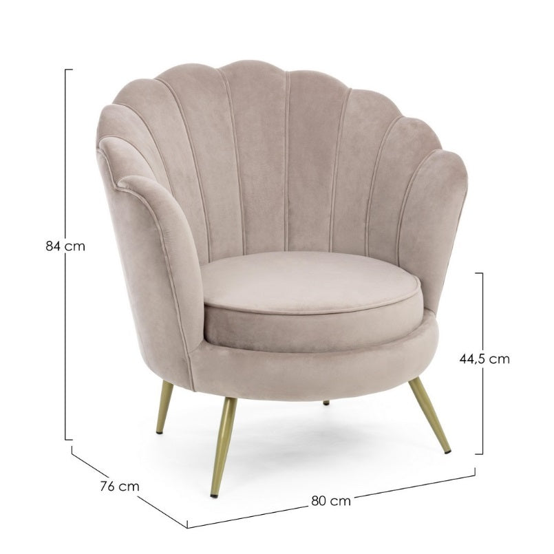 Fotoliu GILIO LIGHT GREY