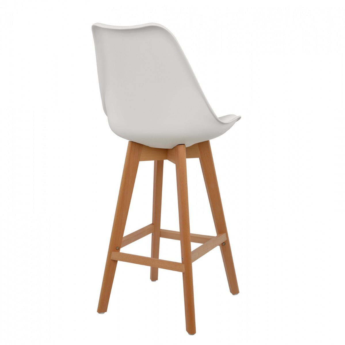 Scaun de bar FRANCA WHITE H70 CM