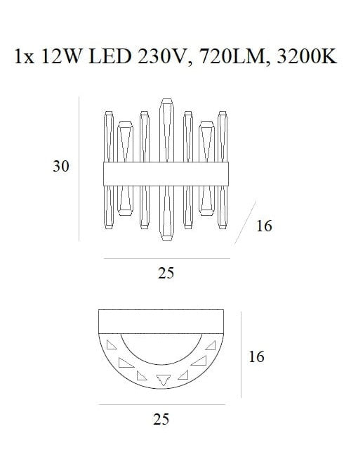 Aplica de perete FREEZ