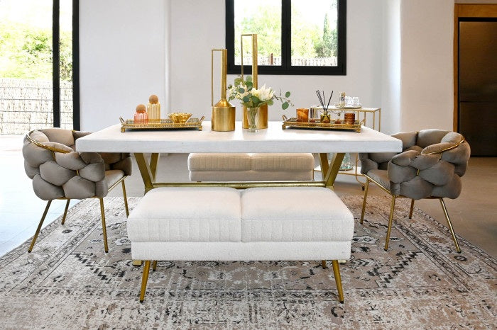 Bancuta FRUNSTON BOUCLE 106 x 45 CM