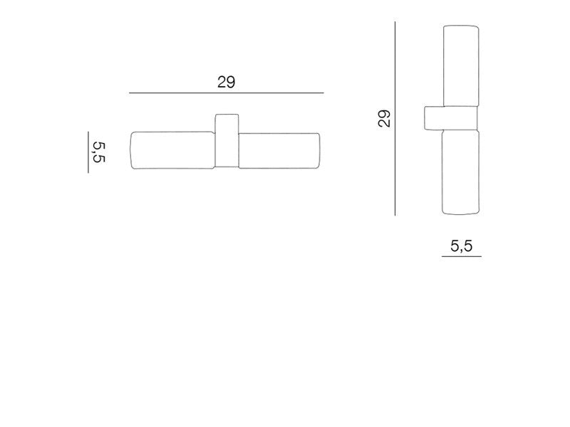 Aplica de perete GAIA 2