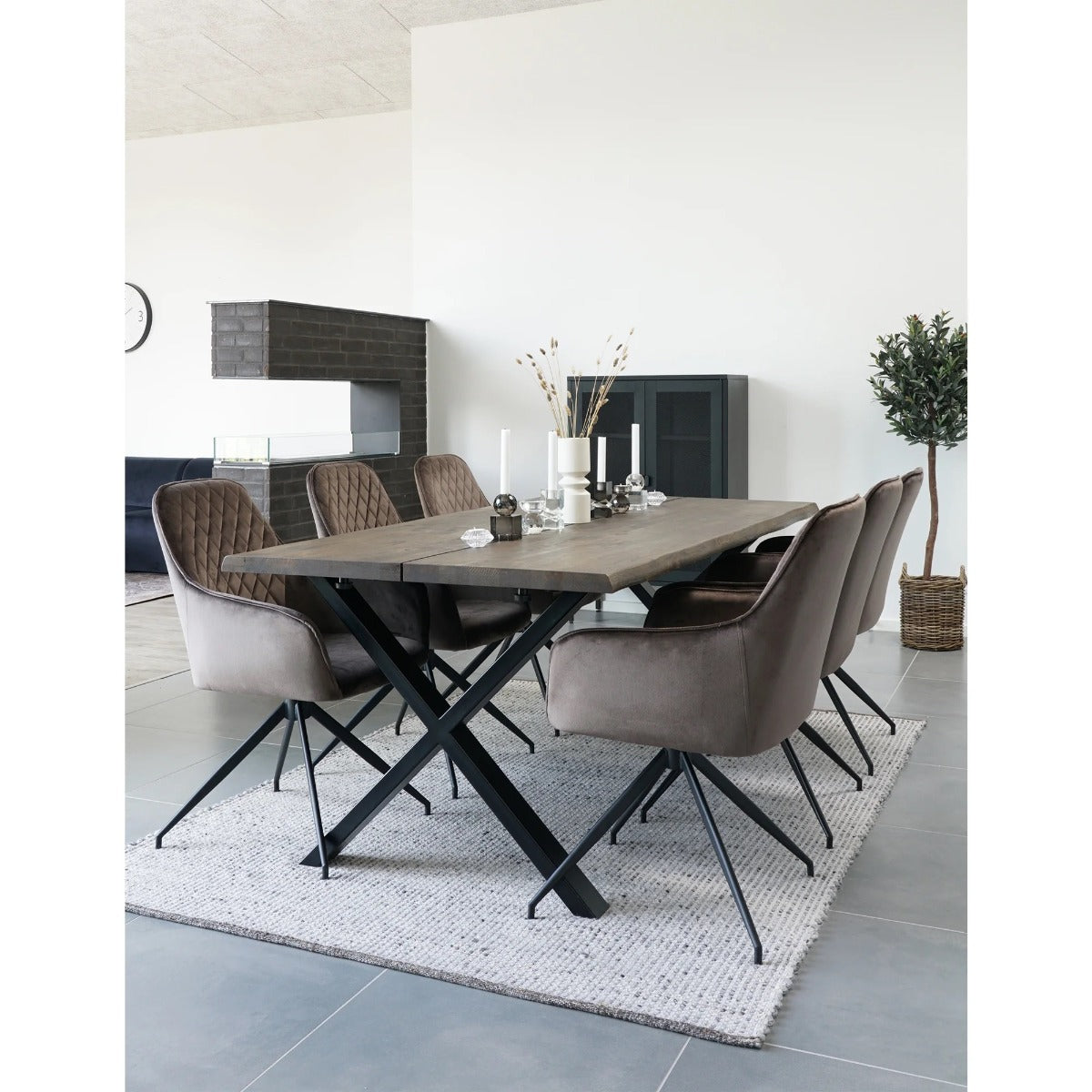 Scaun GARDON SWIVEL VELVET