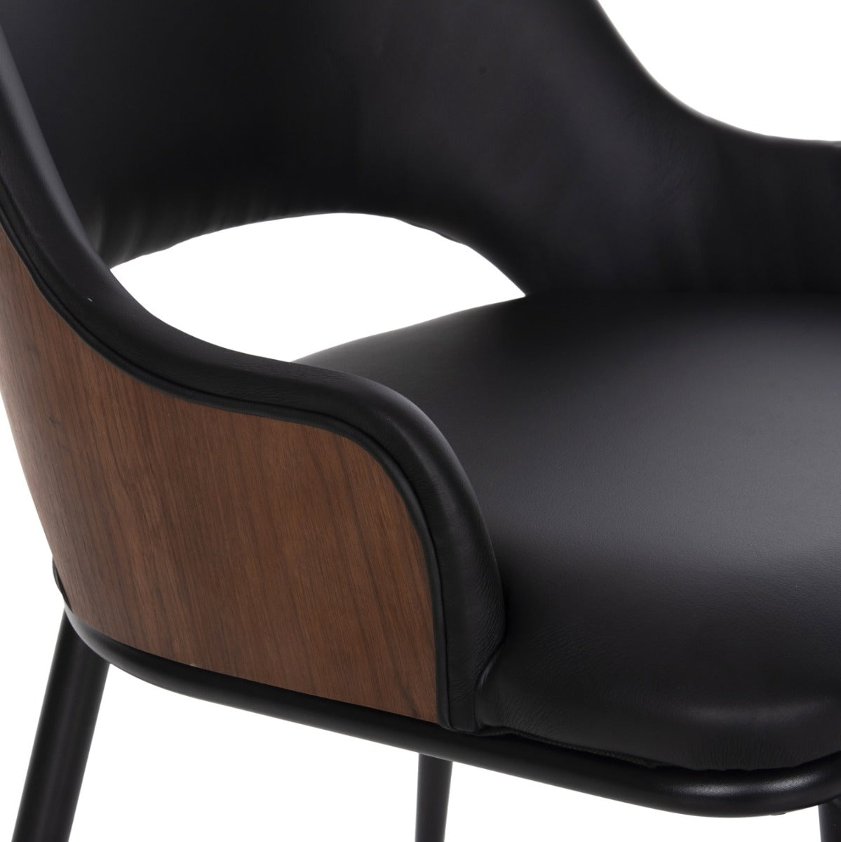 Scaun GARSON BLACK PU