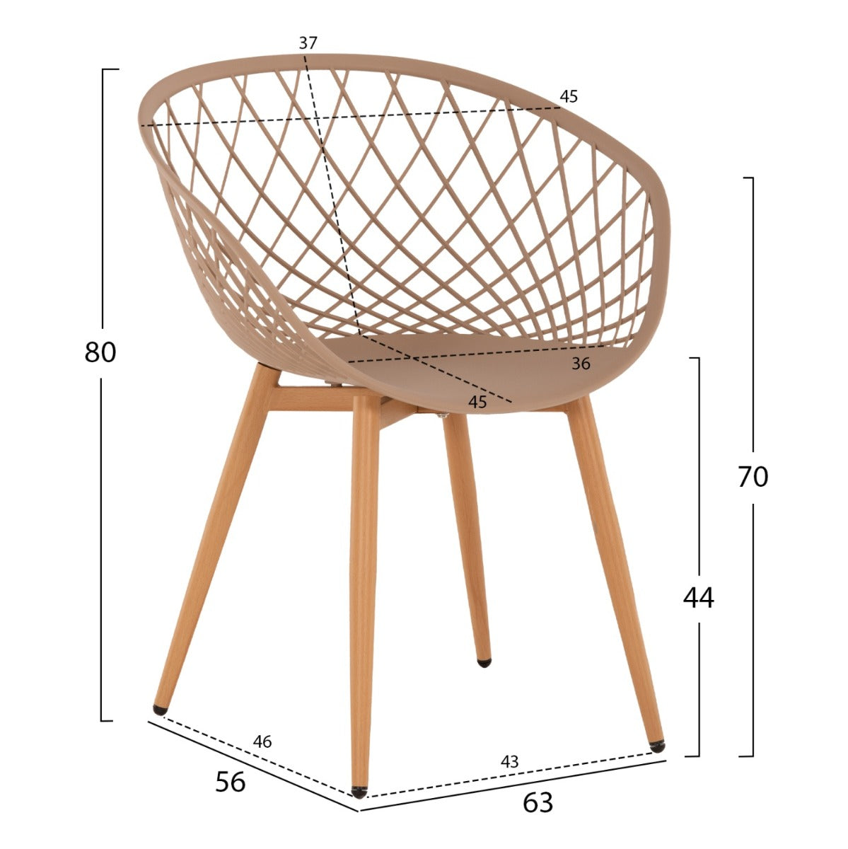 Set scaune 3+1 gratis GARVINA