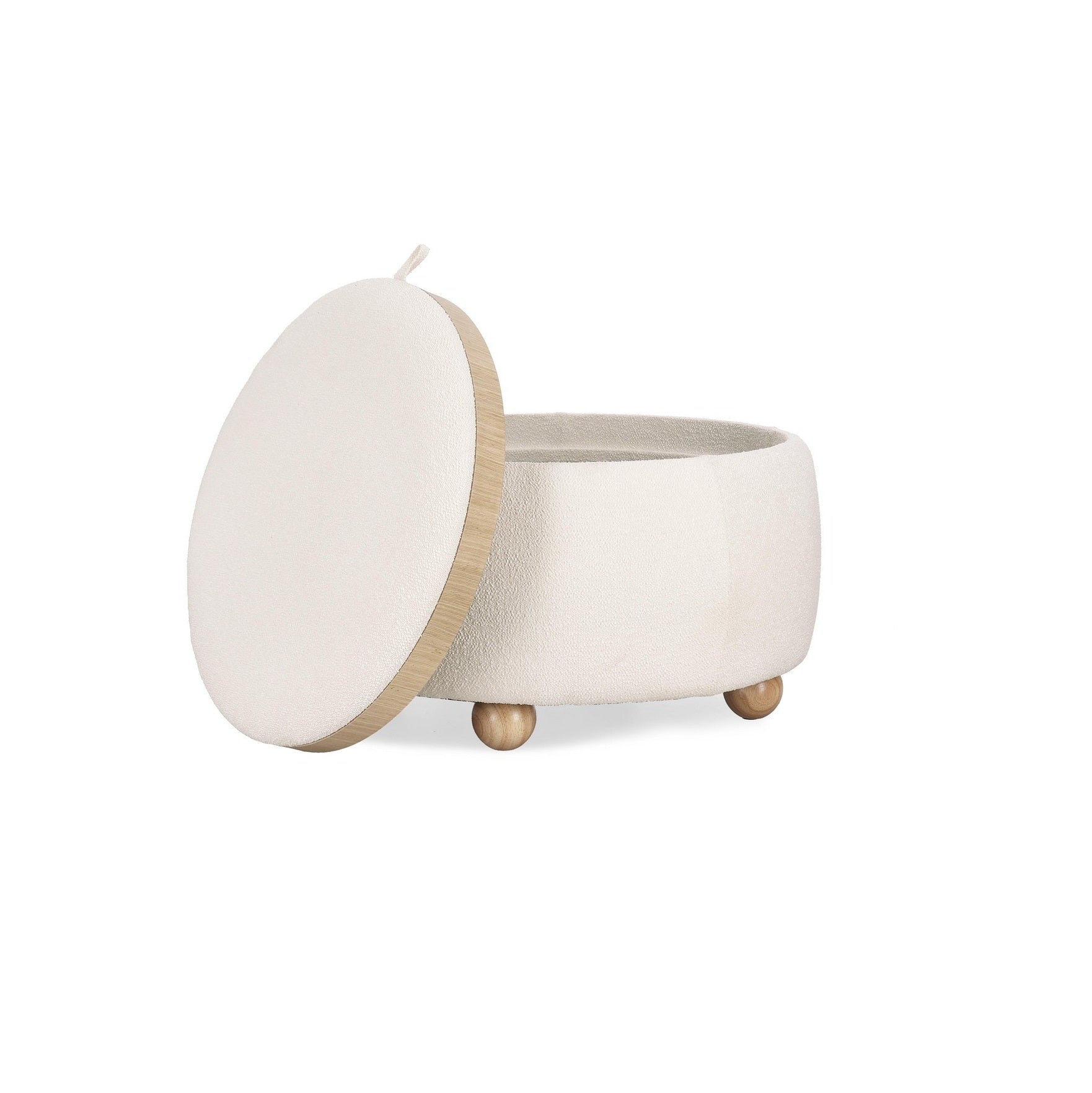 Bancuta IRISHA WHITE Ø67 CM