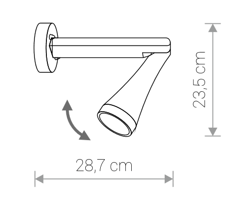 Aplica de perete LYCO