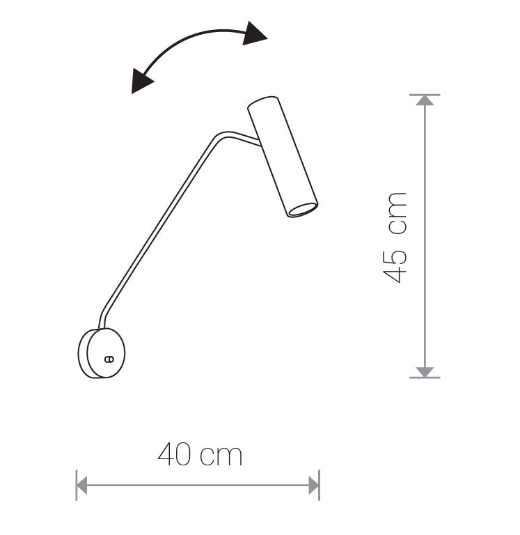 Aplica de perete VIRSE AP